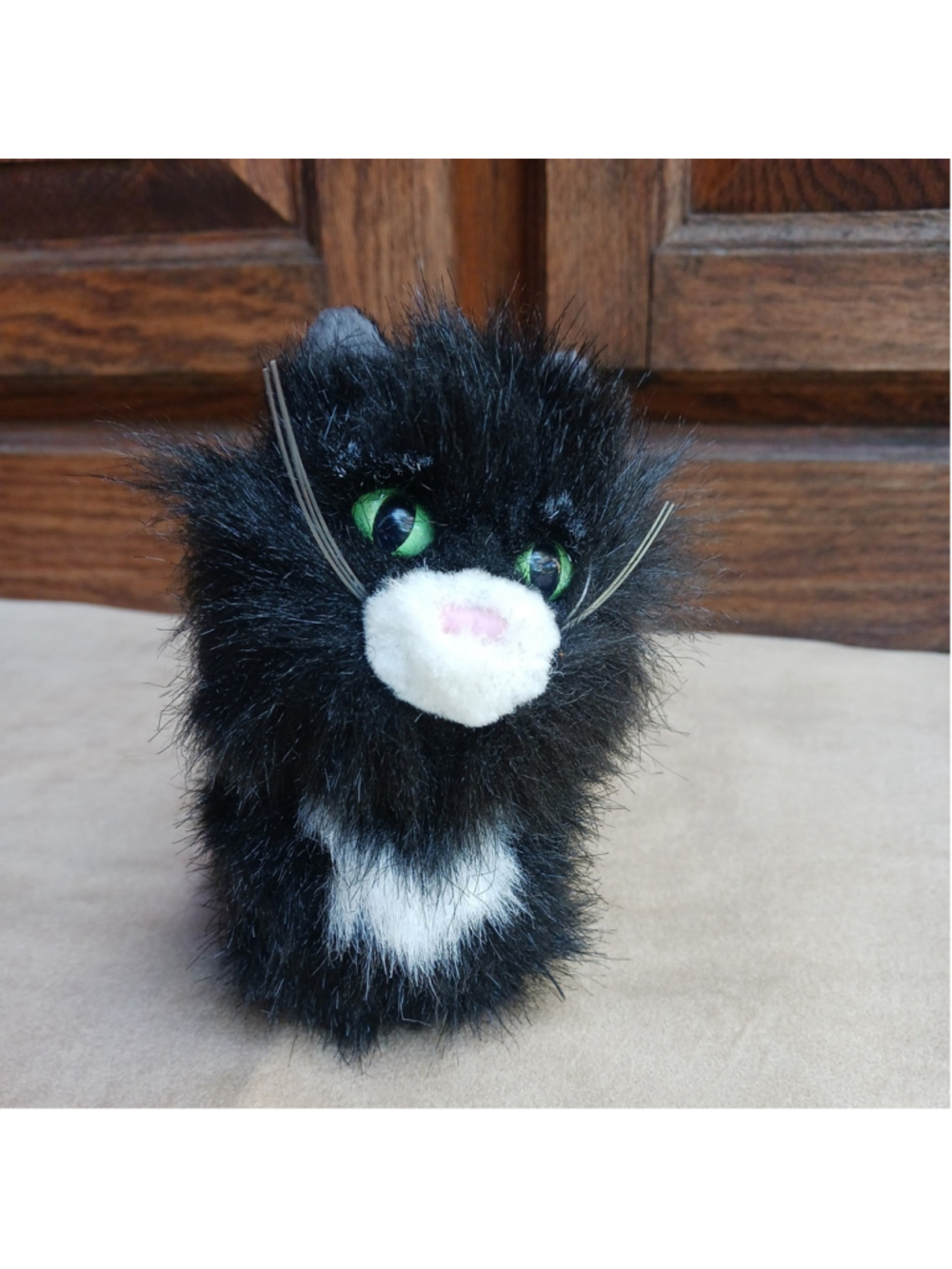 American Girl Doll Licorice the Cat Black sitting original style pet plush #0048